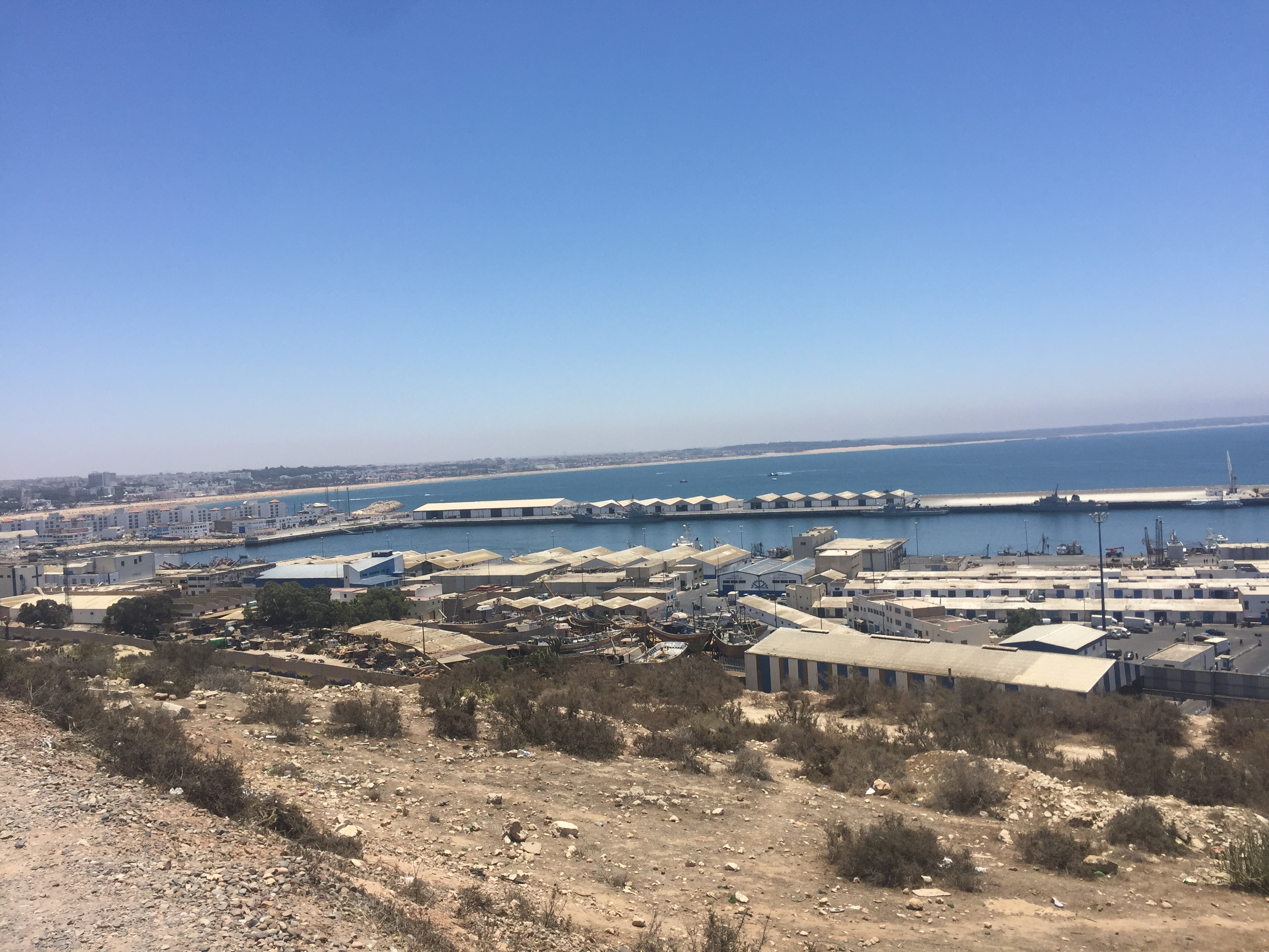 Blick auf Agadir