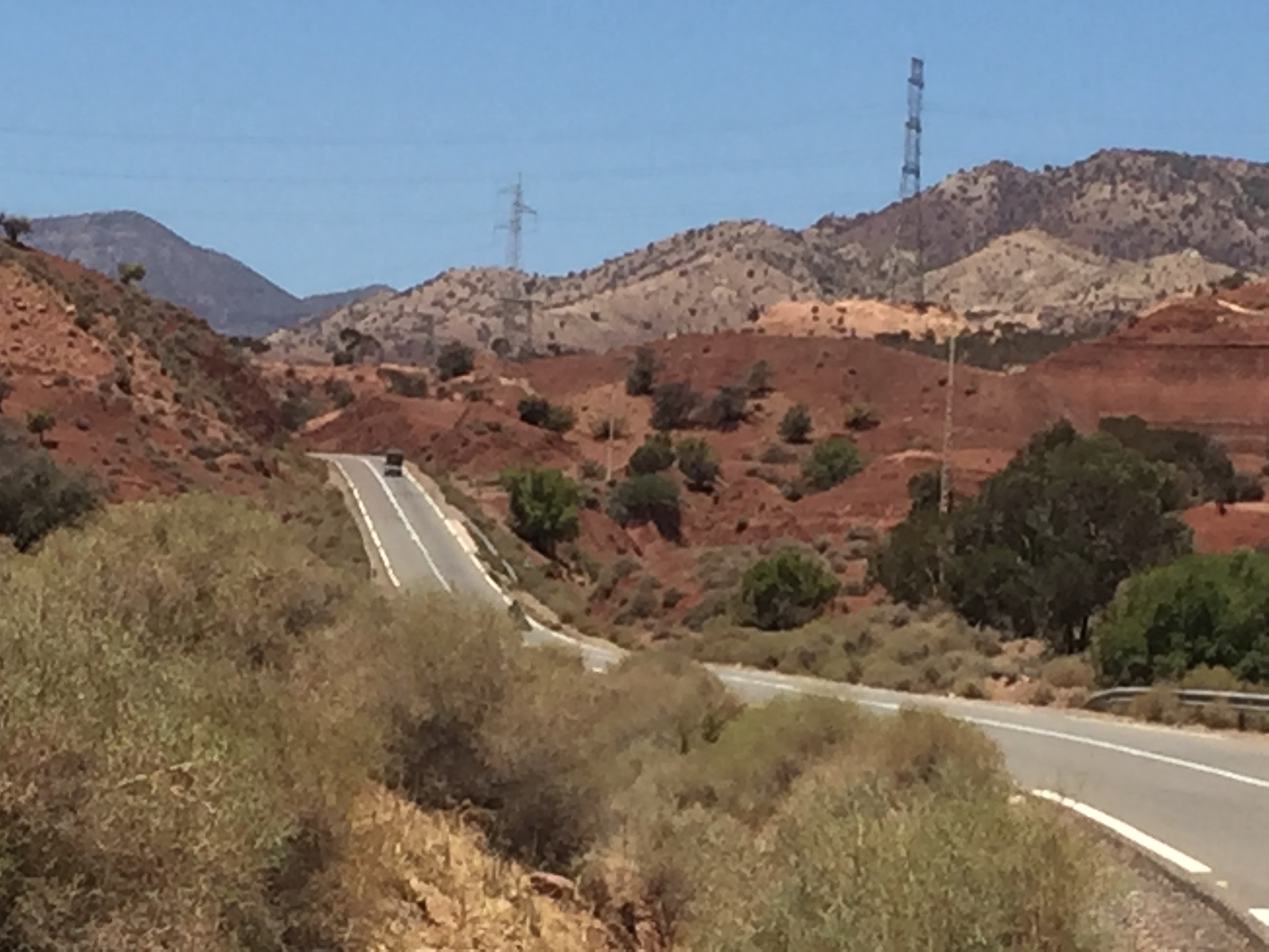 Wüste zwischen Agadir und Marrakesch Wüste zwischen Agadir und Marrakesch